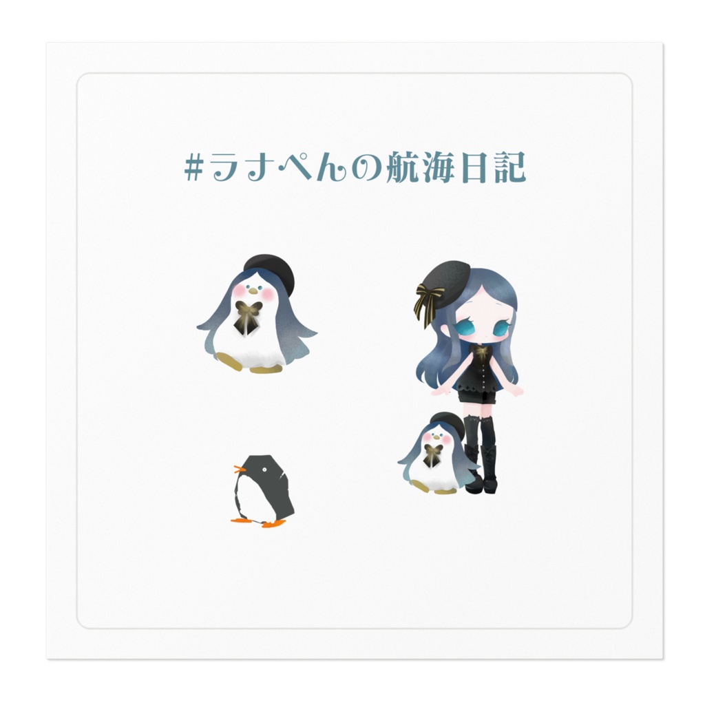 ステッカー【Lanapen・ホラーナペン】