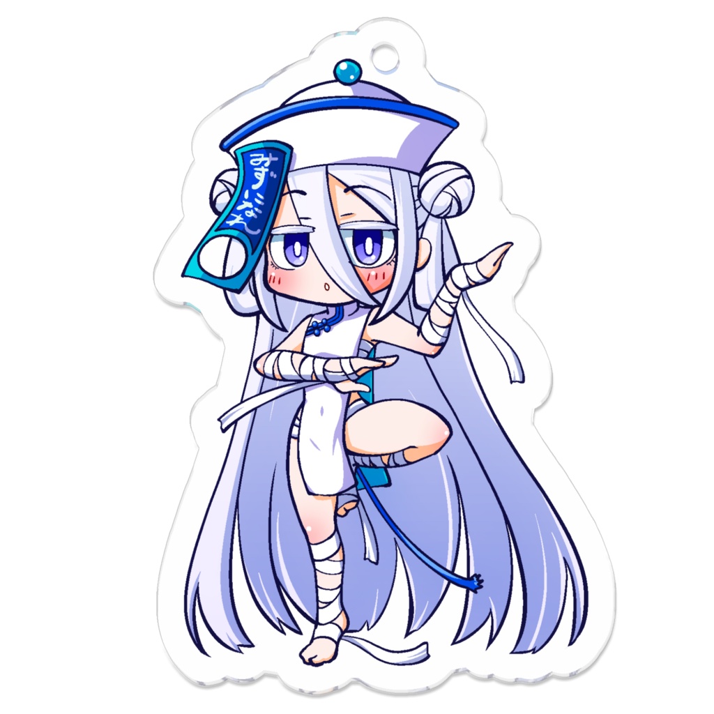 ボンバーガール「スイスイ」アクリルキーホルダー