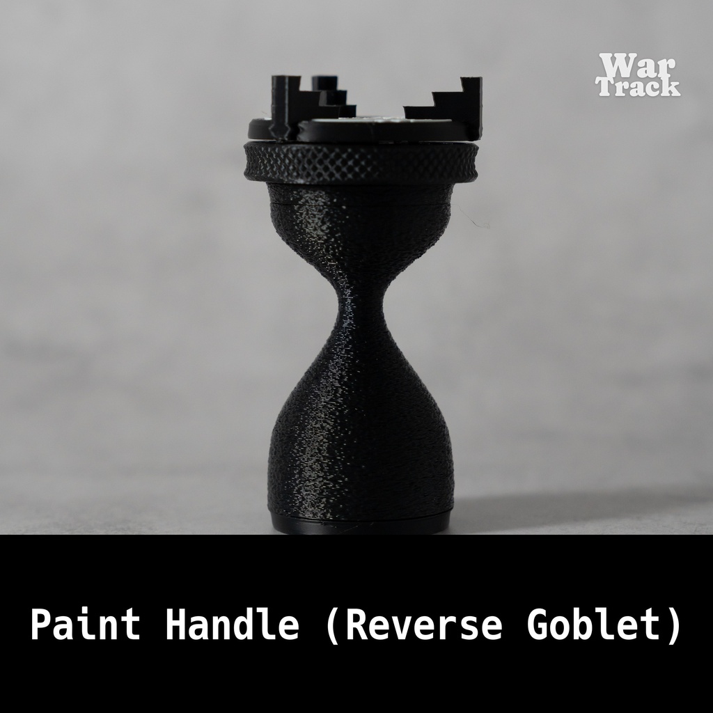 Paint Handle (Reverse Goblet) - ミニチュア塗装用ペイントハンドル