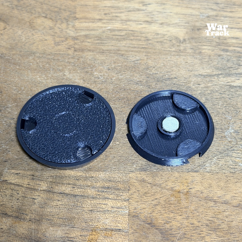 Magnetize Insert 32mm Round × 10 - ミニチュアベース用マグネタイズインサート