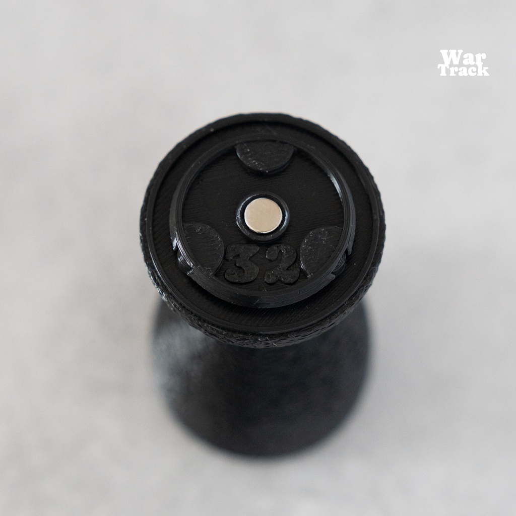 Magnetize Insert 32mm Round × 10 - ミニチュアベース用マグネタイズインサート