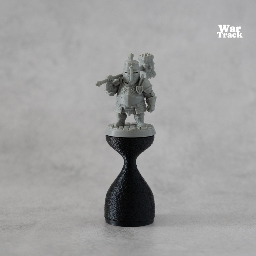 Magnetize Insert 40mm Round × 6 - ミニチュアベース用マグネタイズインサート