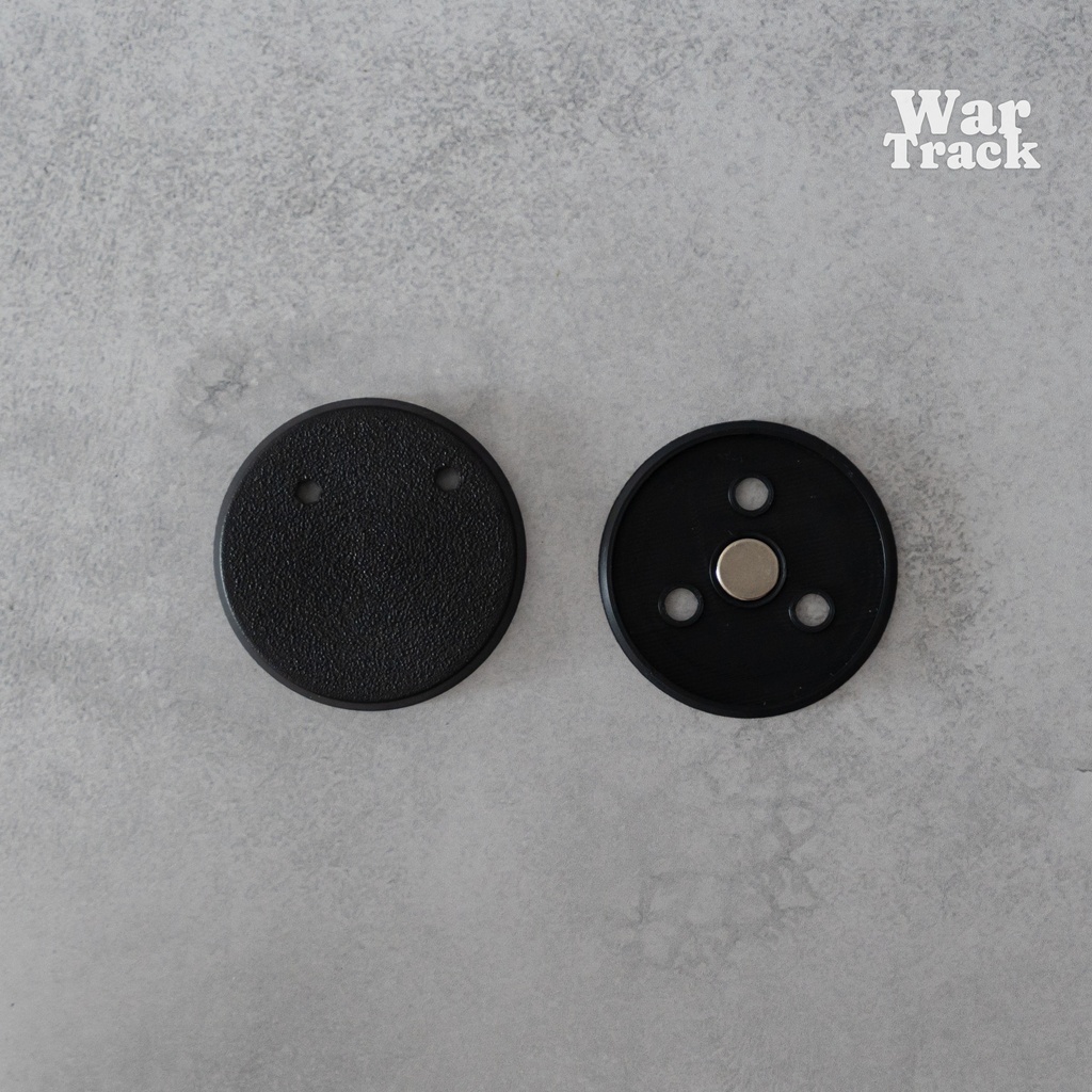 Magnetize Insert 50mm Round × 6 - ミニチュアベース用マグネタイズインサート