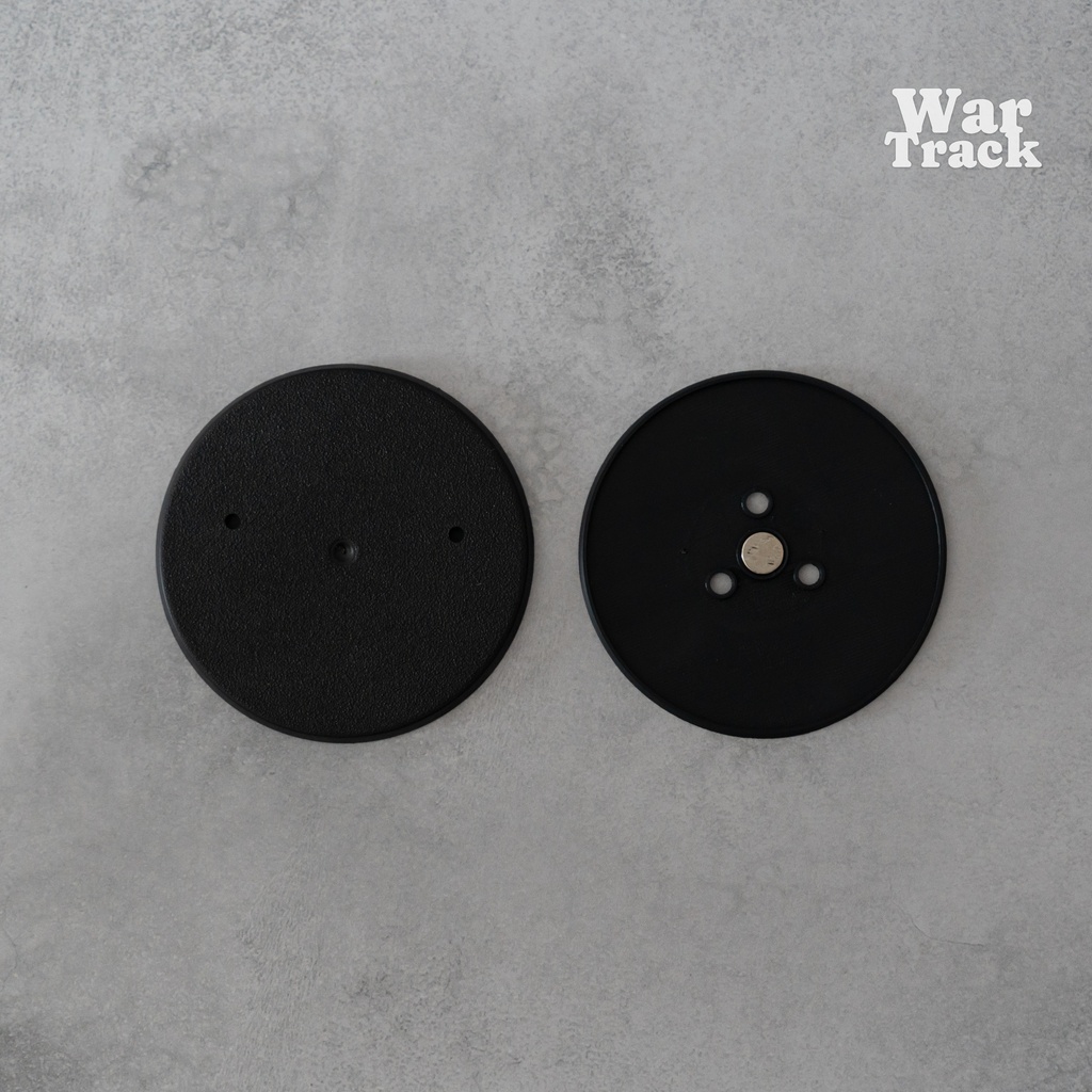 Magnetize Insert 90mm Round × 3 - ミニチュアベース用マグネタイズインサート