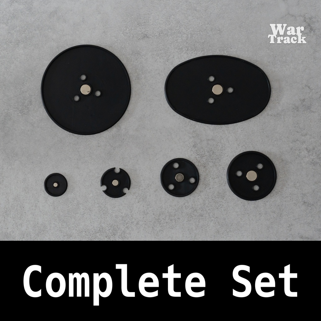 Magnetize Insert Red / Green Complete Set - ベース用マグネタイズインサート一式