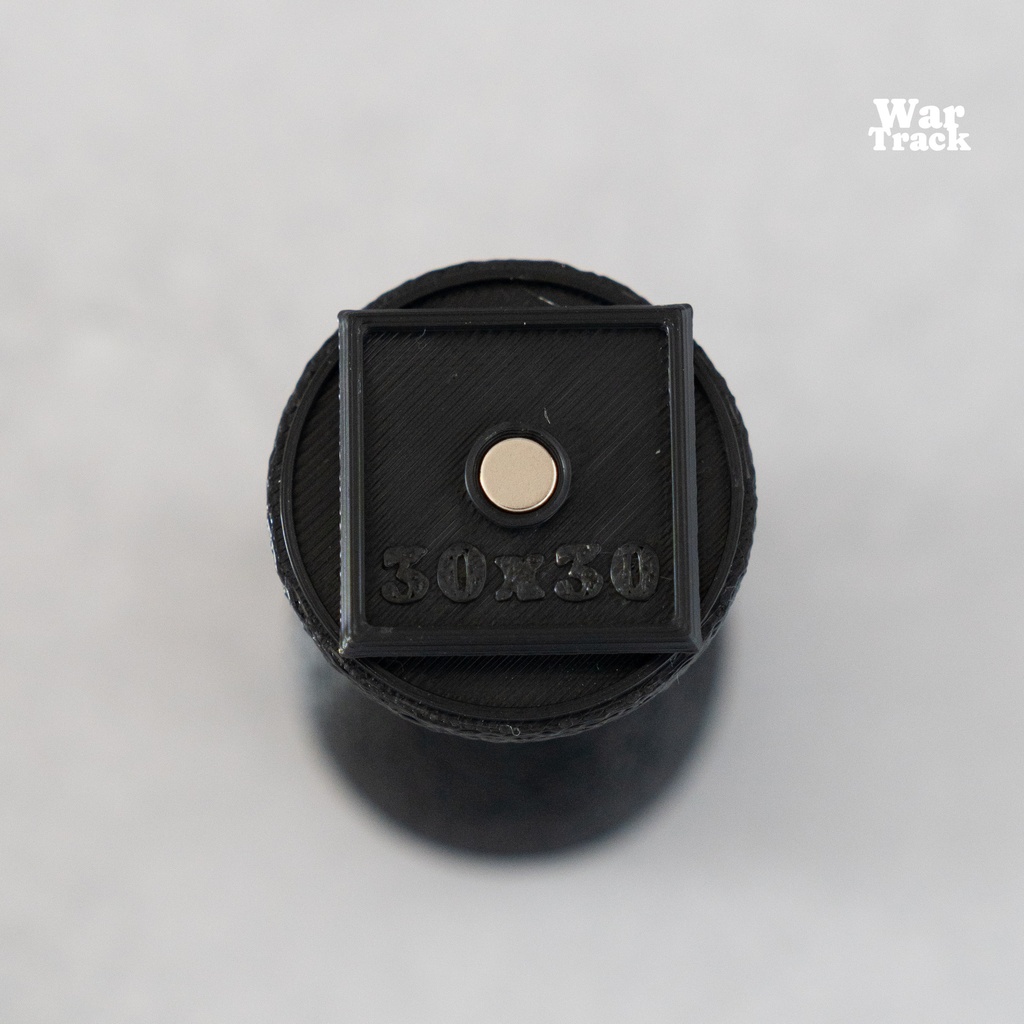 Magnetize Insert 30×30mm Square × 10 - ミニチュアベース用マグネタイズインサート
