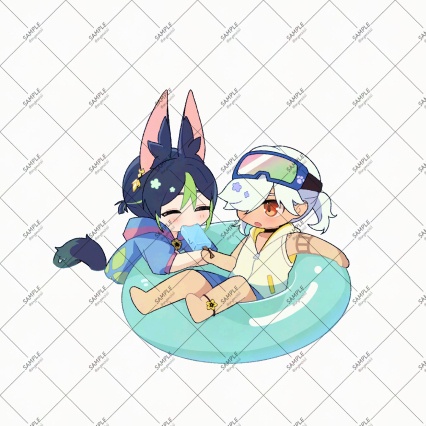 ティナセノゆらゆらアクリルブロック