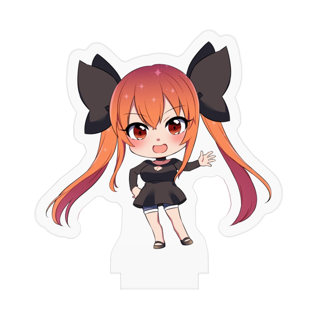 愛莉々のアクリルフィギュア