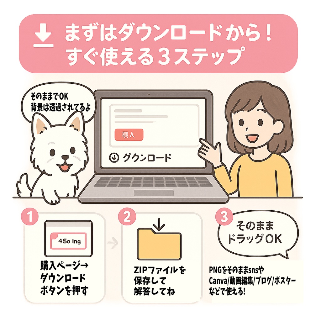 🐕 ASG Shiba Inu Series|柴犬素材パック