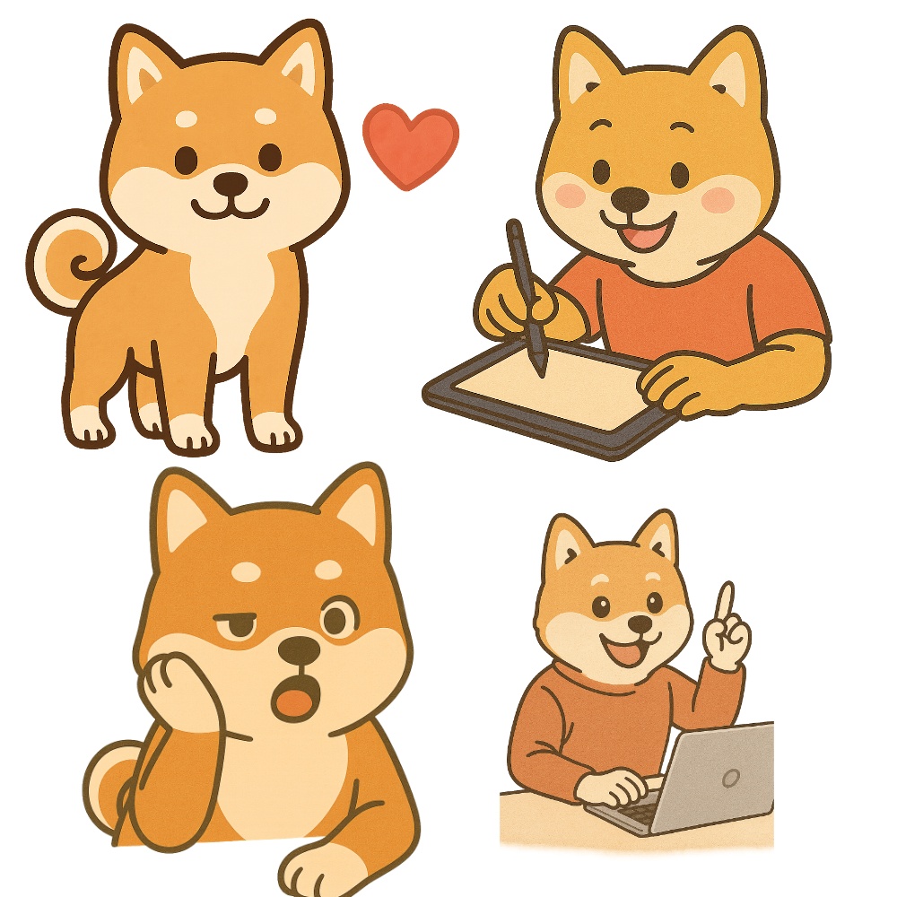 🐕 ASG Shiba Inu Series|柴犬素材パック