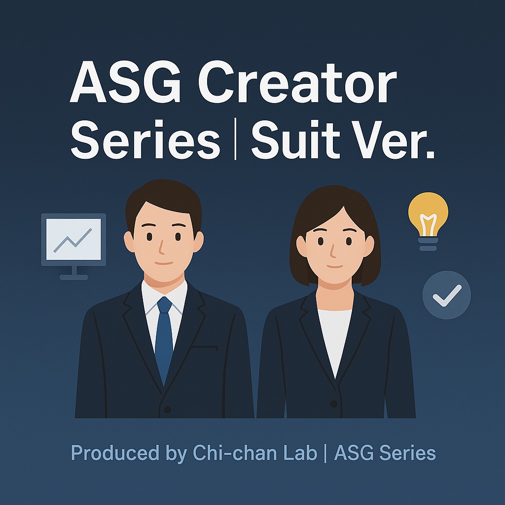 👔 ASG Creator Series|スーツバージョン