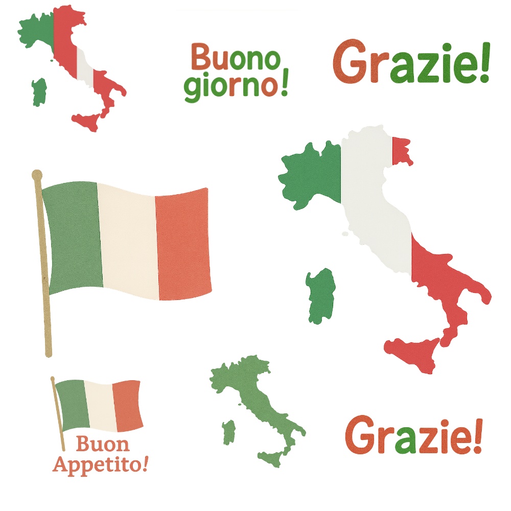 🇮🇹ASG イタリア素材シリーズ Italian Food & Culture Series(全32点)🍝✨