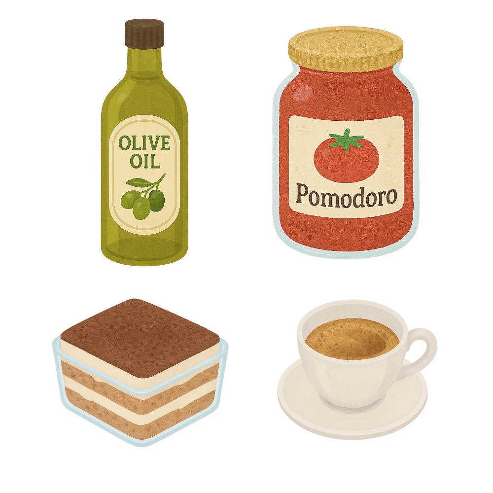 🇮🇹ASG イタリア素材シリーズ Italian Food & Culture Series(全32点)🍝✨