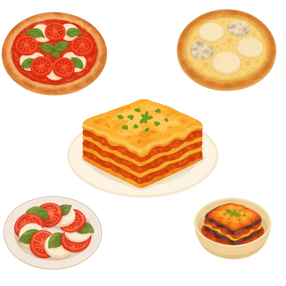 🇮🇹ASG イタリア素材シリーズ Italian Food & Culture Series(全32点)🍝✨