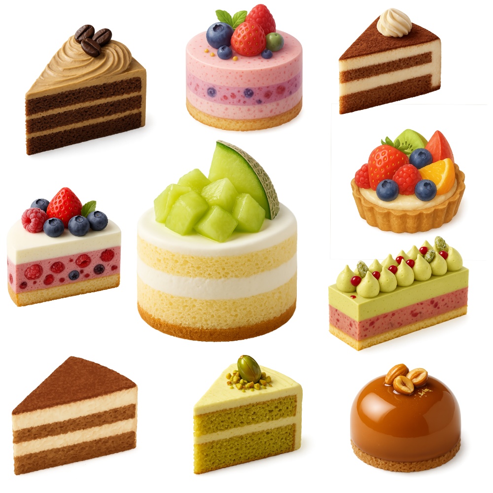 🎂ASG Real Cake Series|リアルケーキ素材50選🍰