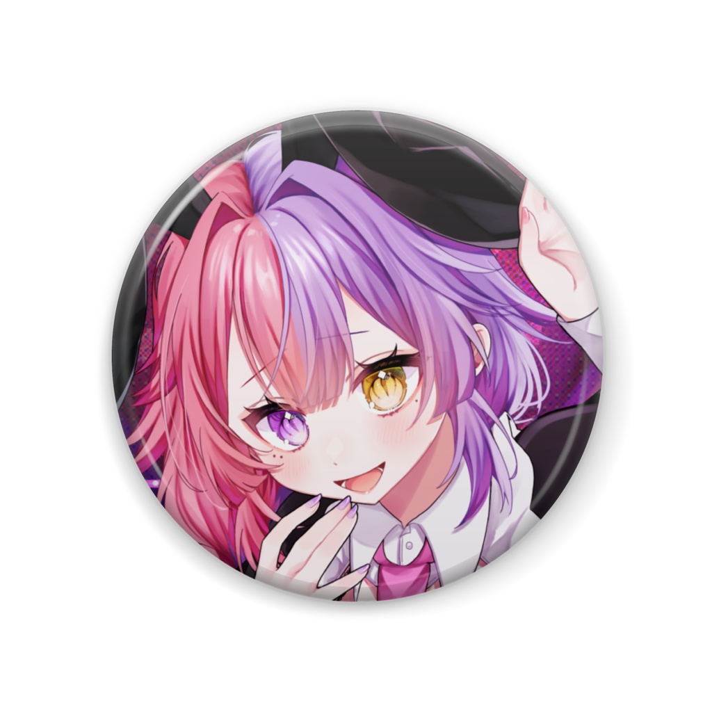 【祝】収益化記念グッズ-缶バッジ-