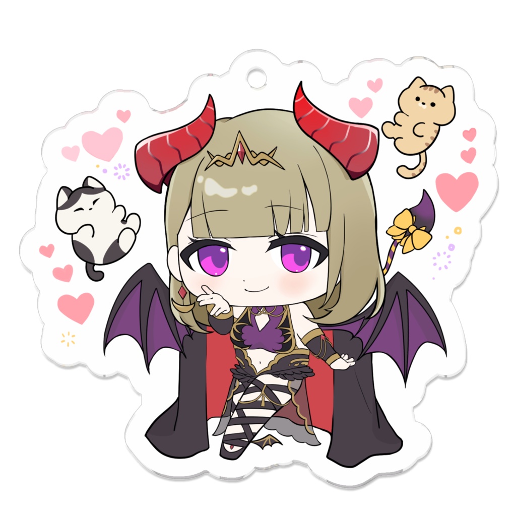 えるな アクリルキーホルダー 使い魔Ver.
