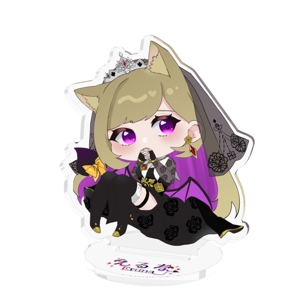 えるな 猫耳悪魔シスターver. アクリルフィギュア