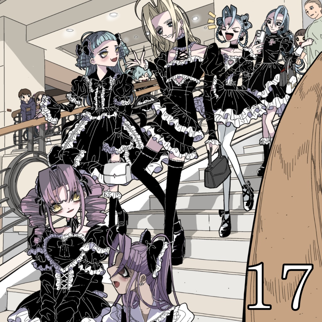 【再販】🖤12cm色紙🖤