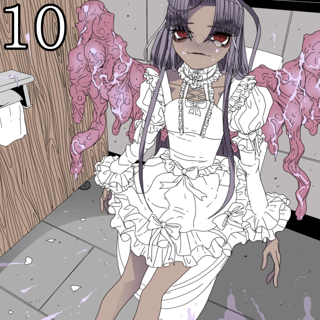 【再販】🖤12cm色紙🖤