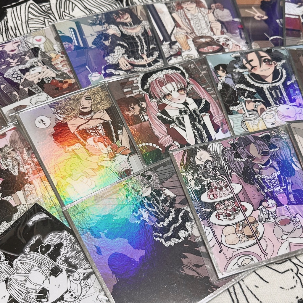 【再販】🖤12cm色紙🖤