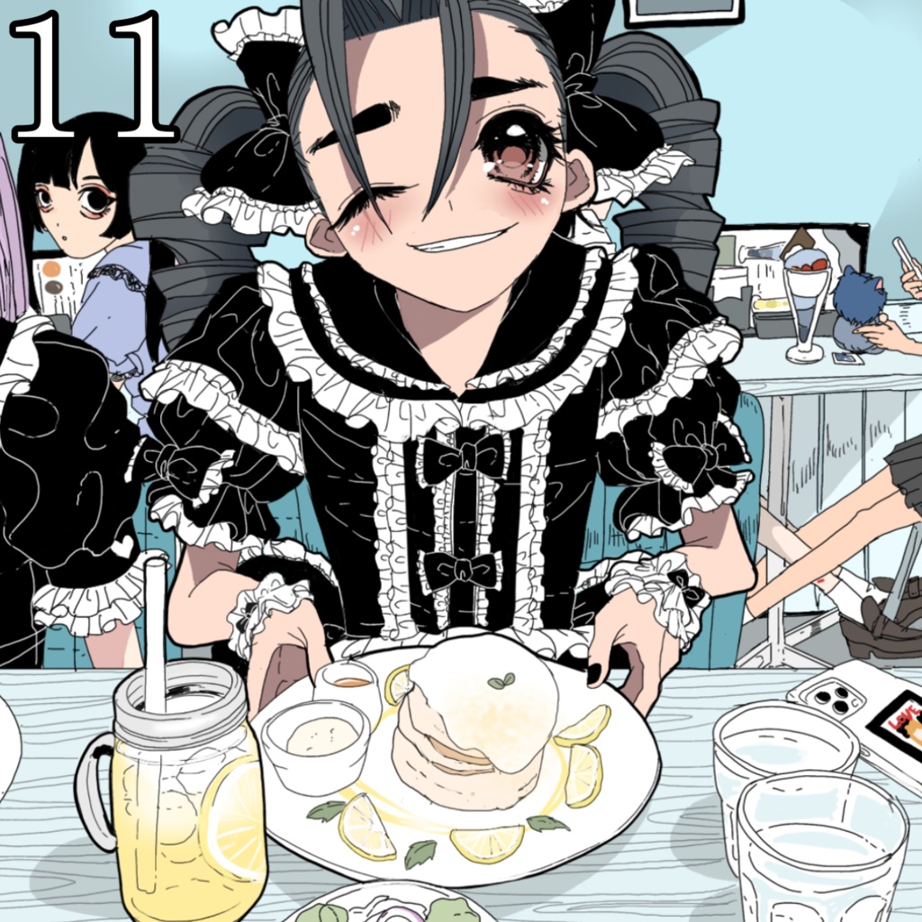 【再販】🖤12cm色紙🖤