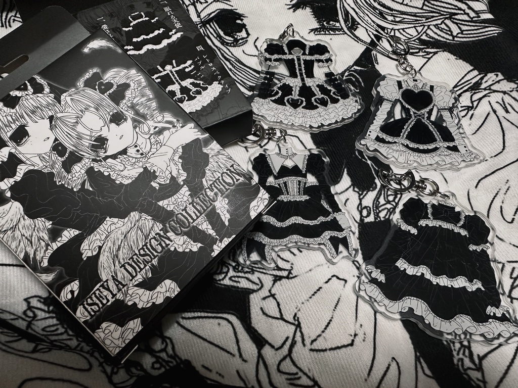 ISEYA DESIGN COLLECTION（アクリルキーホルダー）