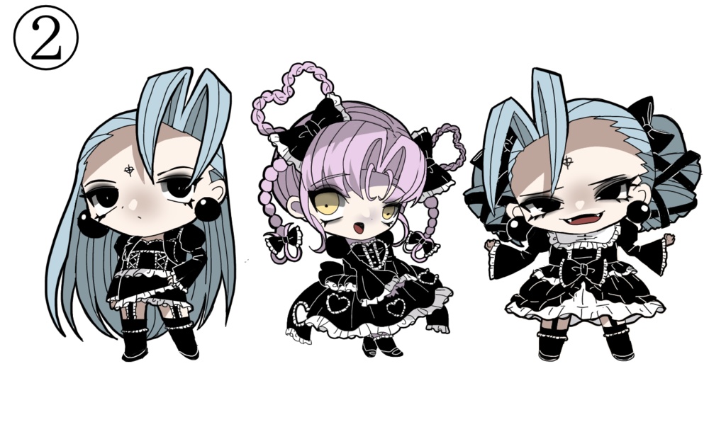 【NEW】ステッカー3枚セット(値段改定ver)