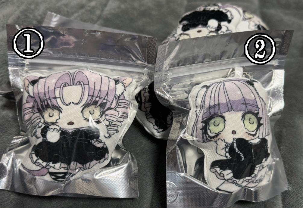 クッションキーホルダー