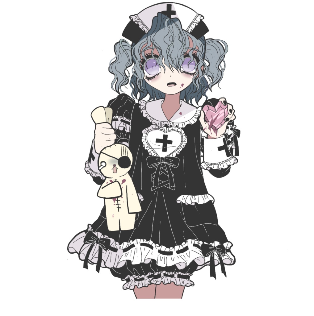 【NEW】恋国†病院STICKER