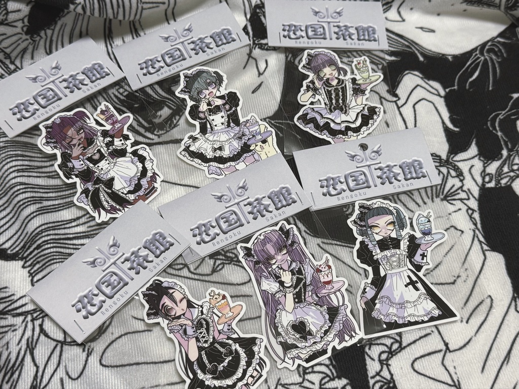 【NEW】恋国†茶館Sticker