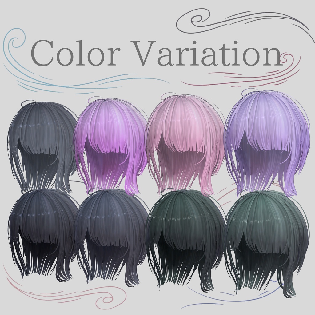【SALE】Layered Wolf Short Hair