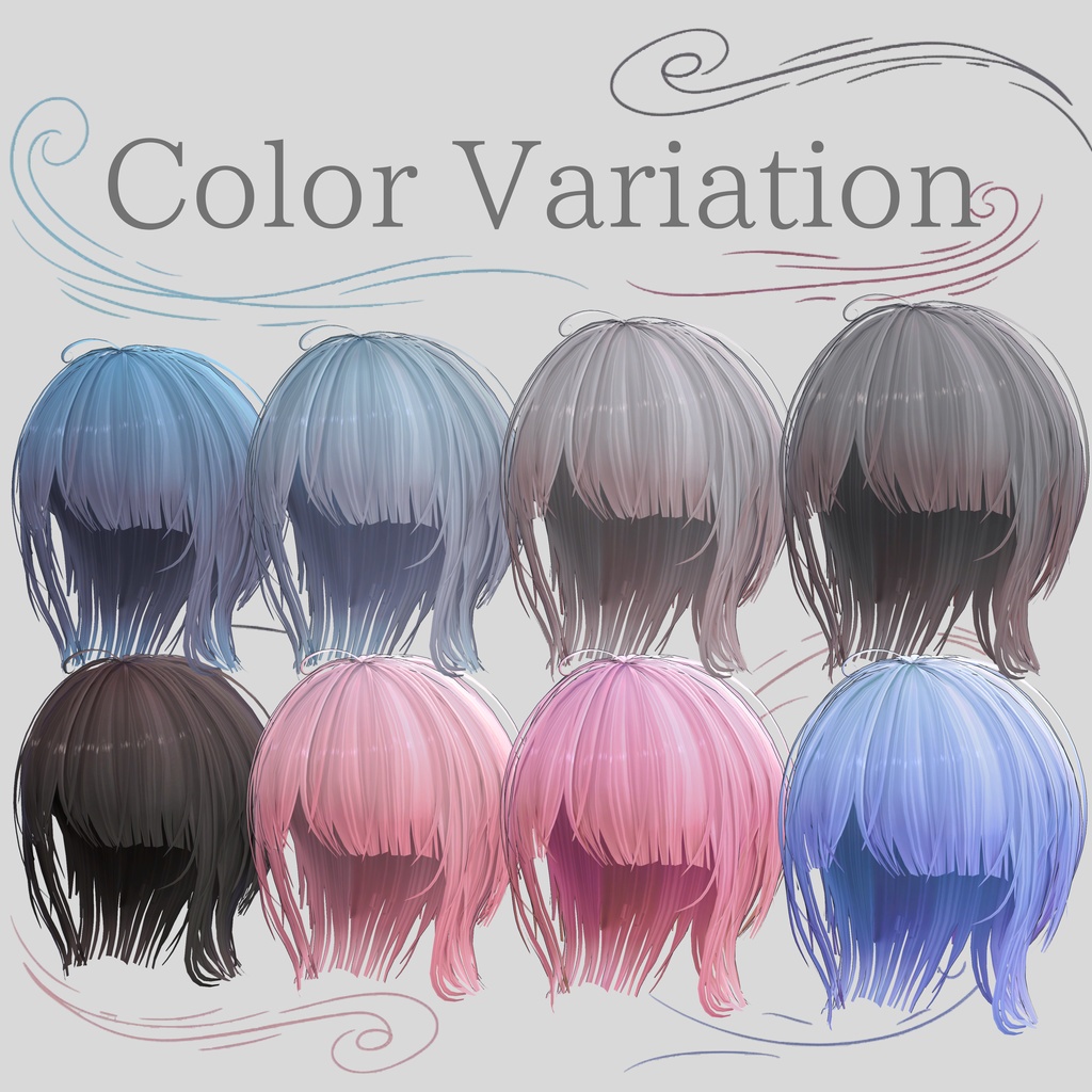 【SALE】Layered Wolf Short Hair