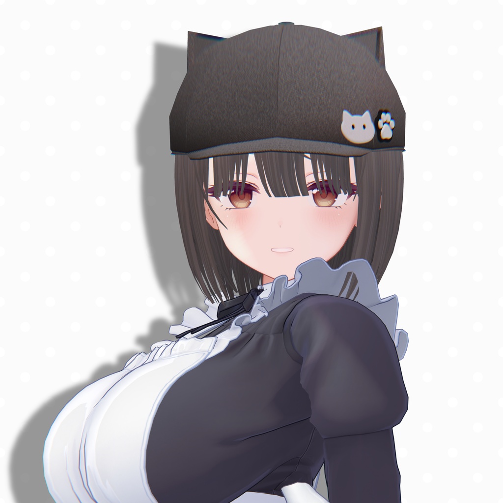 🌸SALE🌸【8Avatars】 Sinple Cat Cap&Bob Hair