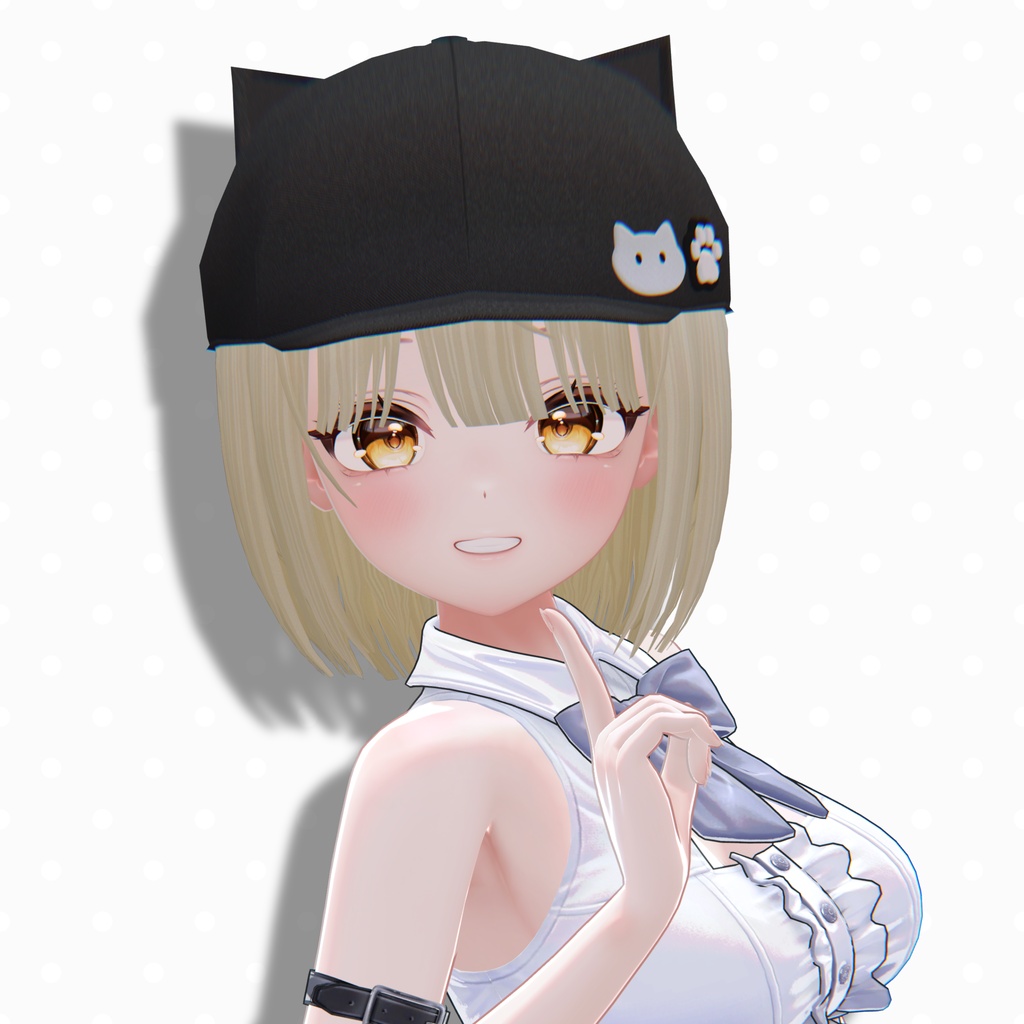 🌸SALE🌸【8Avatars】 Sinple Cat Cap&Bob Hair