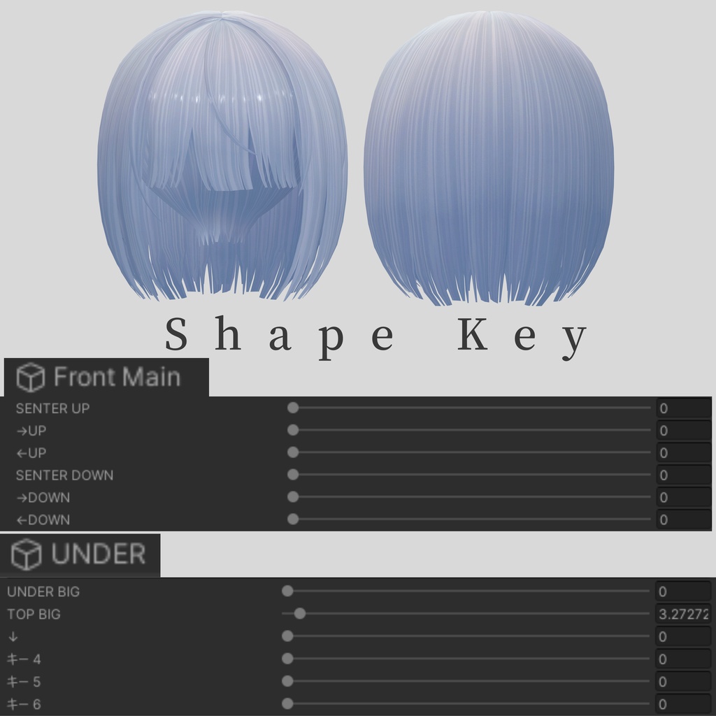 🌸SALE🌸【8Avatars】 Sinple Cat Cap&Bob Hair