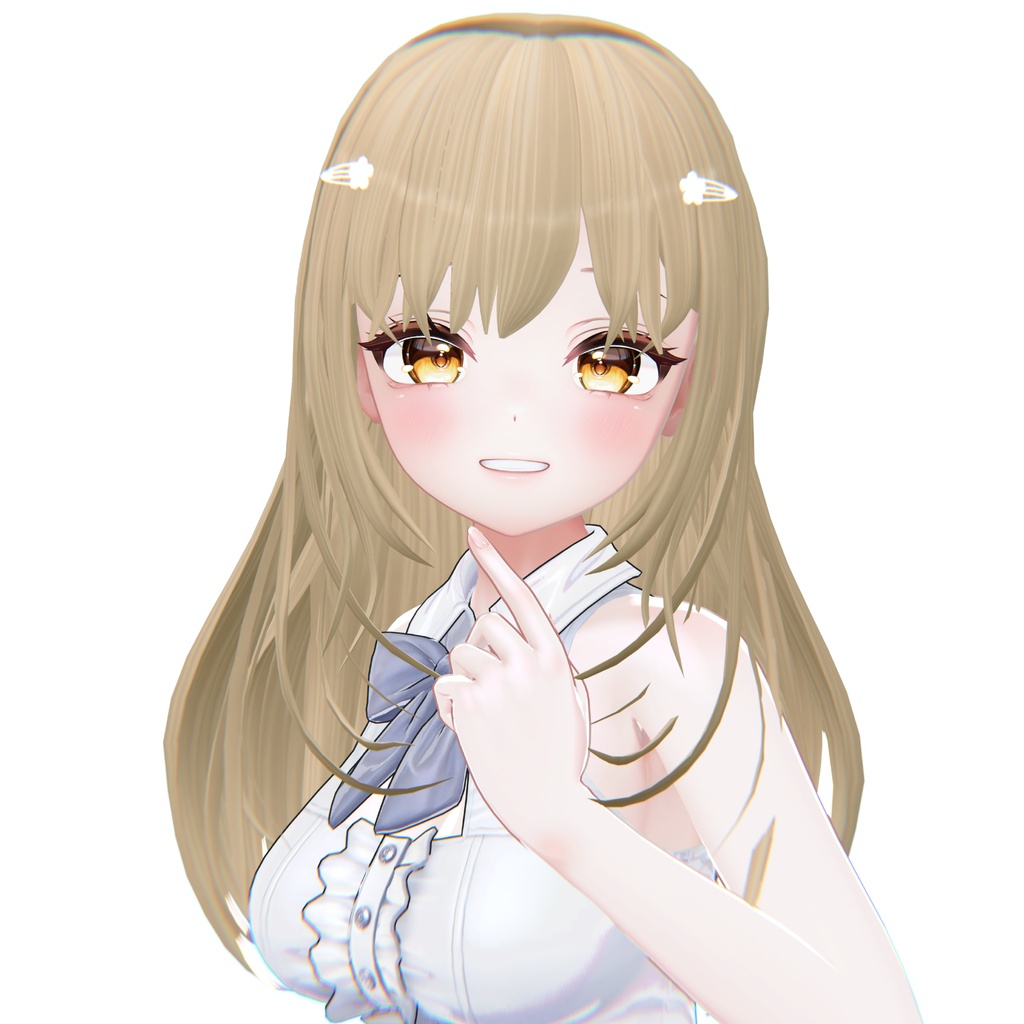 🌸SALE🌸2 Types of Long Hair 【VR CHAT】
