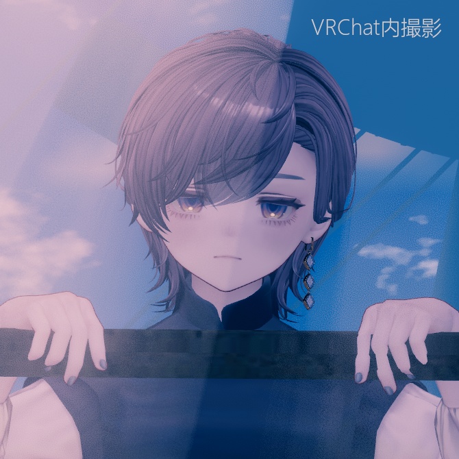 【無料】タイル風イヤリング