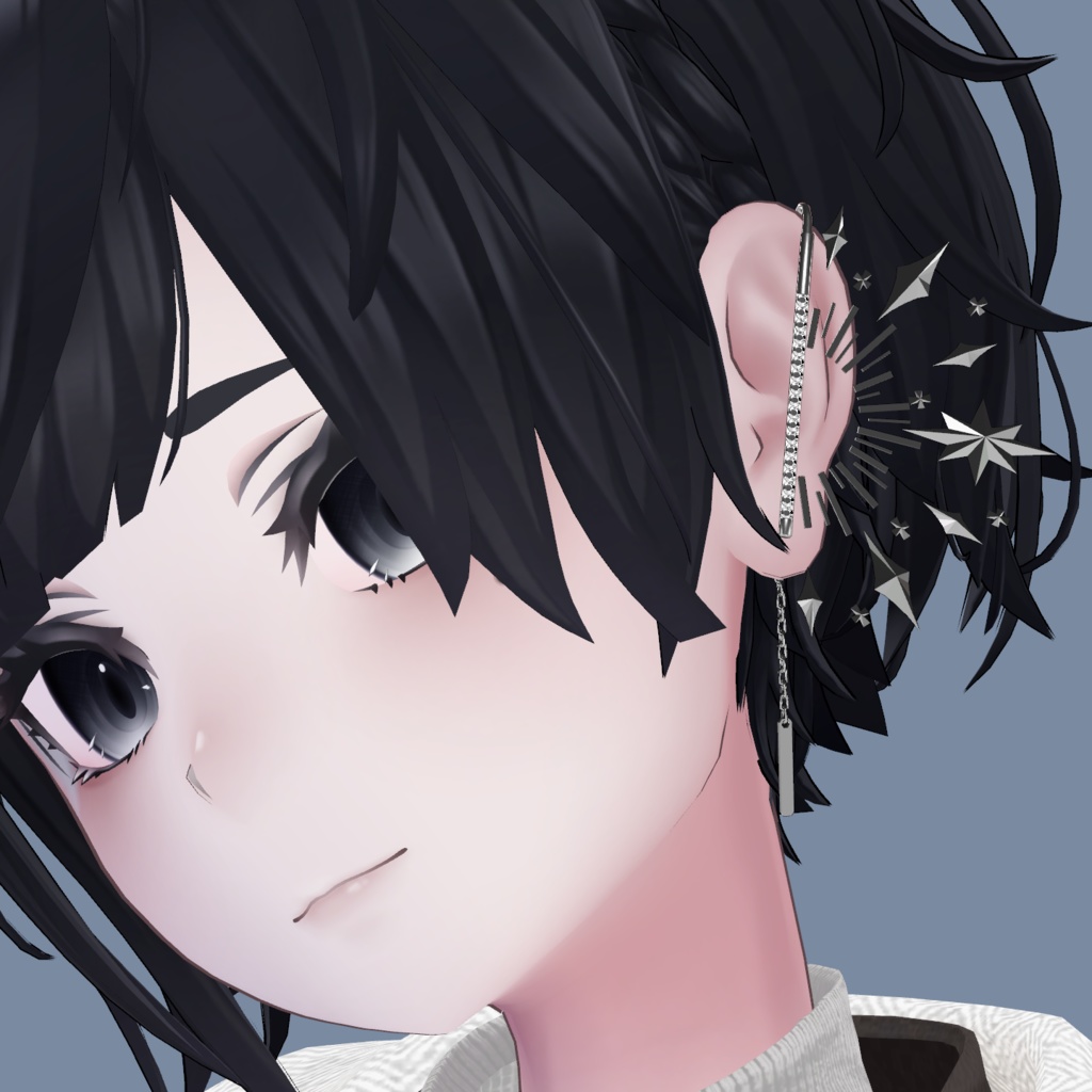 【MA設定済み】LineEarring-光芒- #Room606