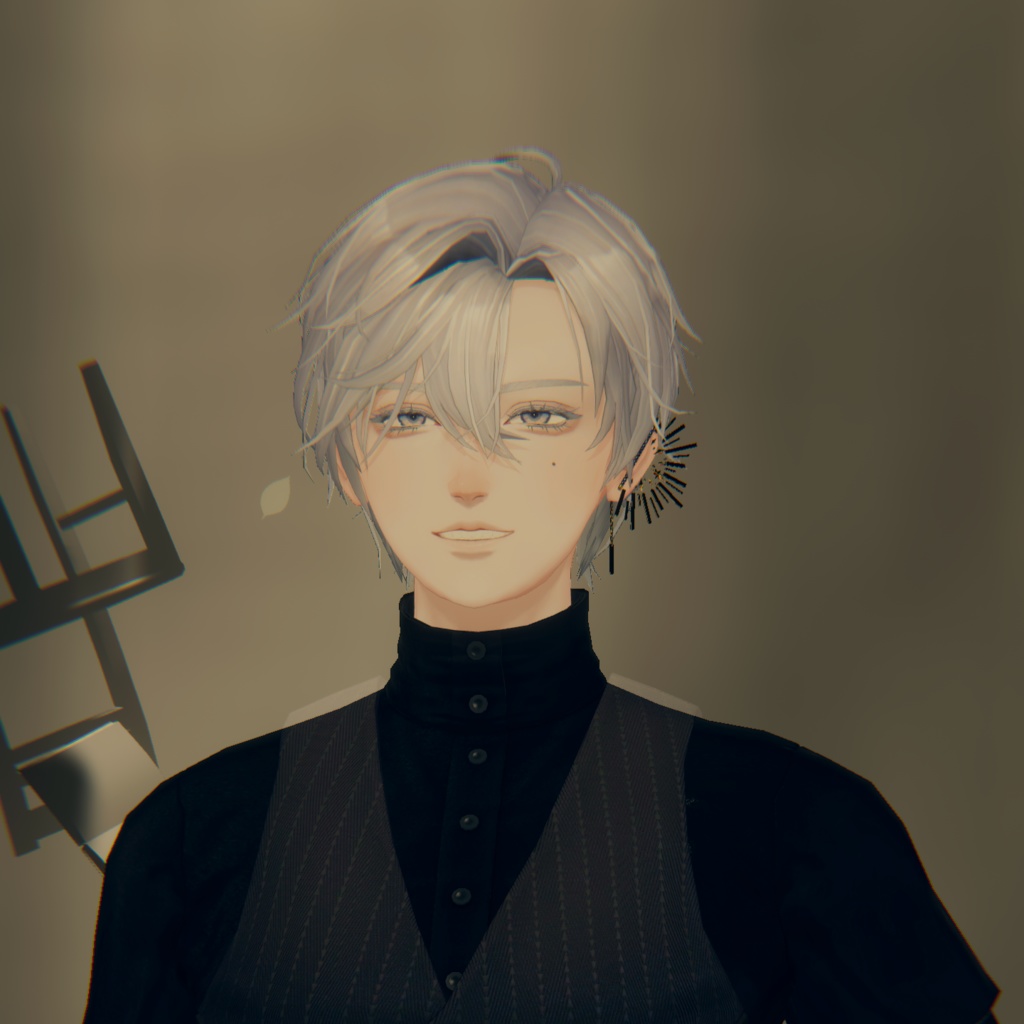 【MA設定済み】LineEarring-光芒- #Room606