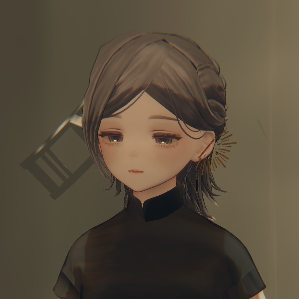 【MA設定済み】LineEarring-光芒- #Room606