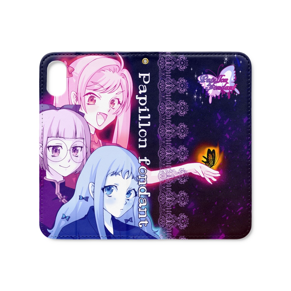 Papillon fondant iPhoneX/XSケース