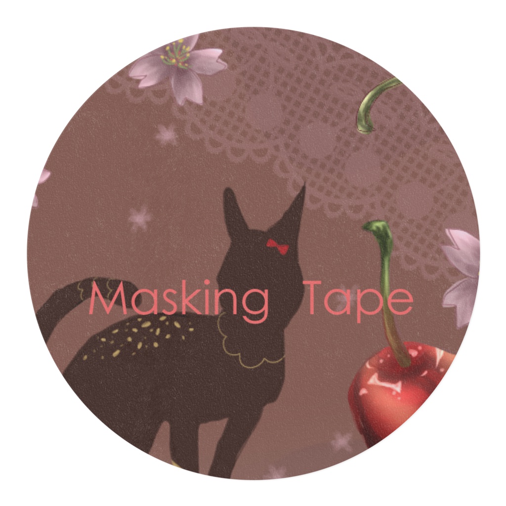 Cherry Sachertorte Masking