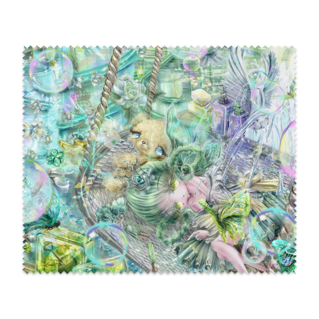 シャボンガーデン　メガネ拭き