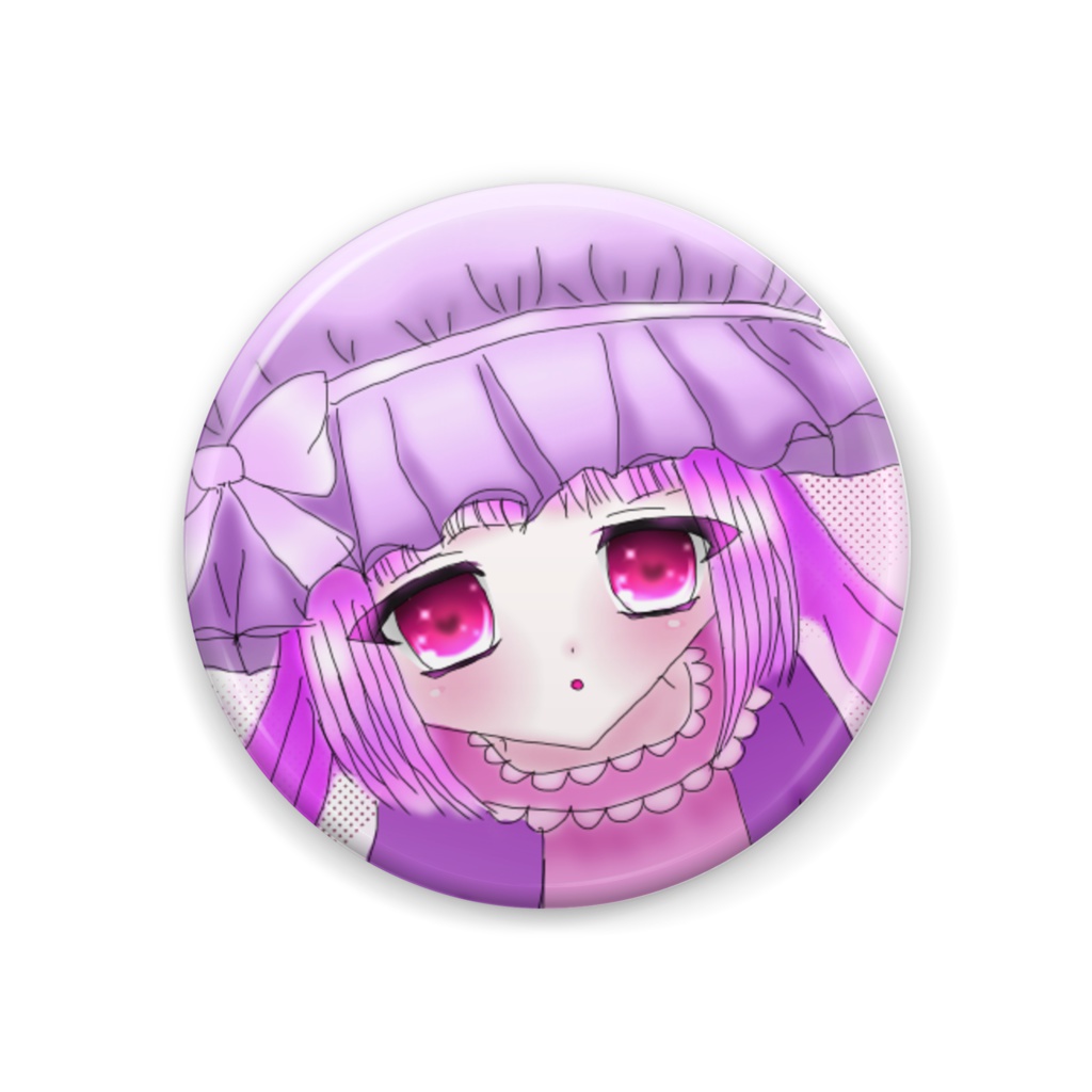 Lovely pink 缶バッジ