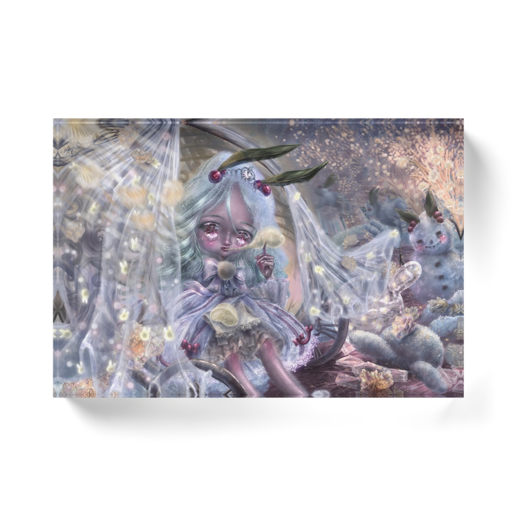 雪兎雪華 Happy new year 2023アクリルブロック