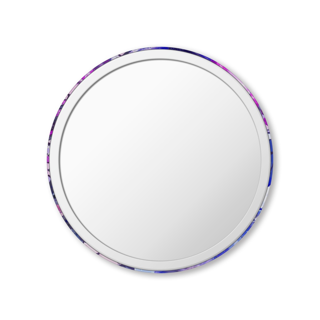 Summer in the Japanese Country Girl アサガオ金魚 缶ミラー