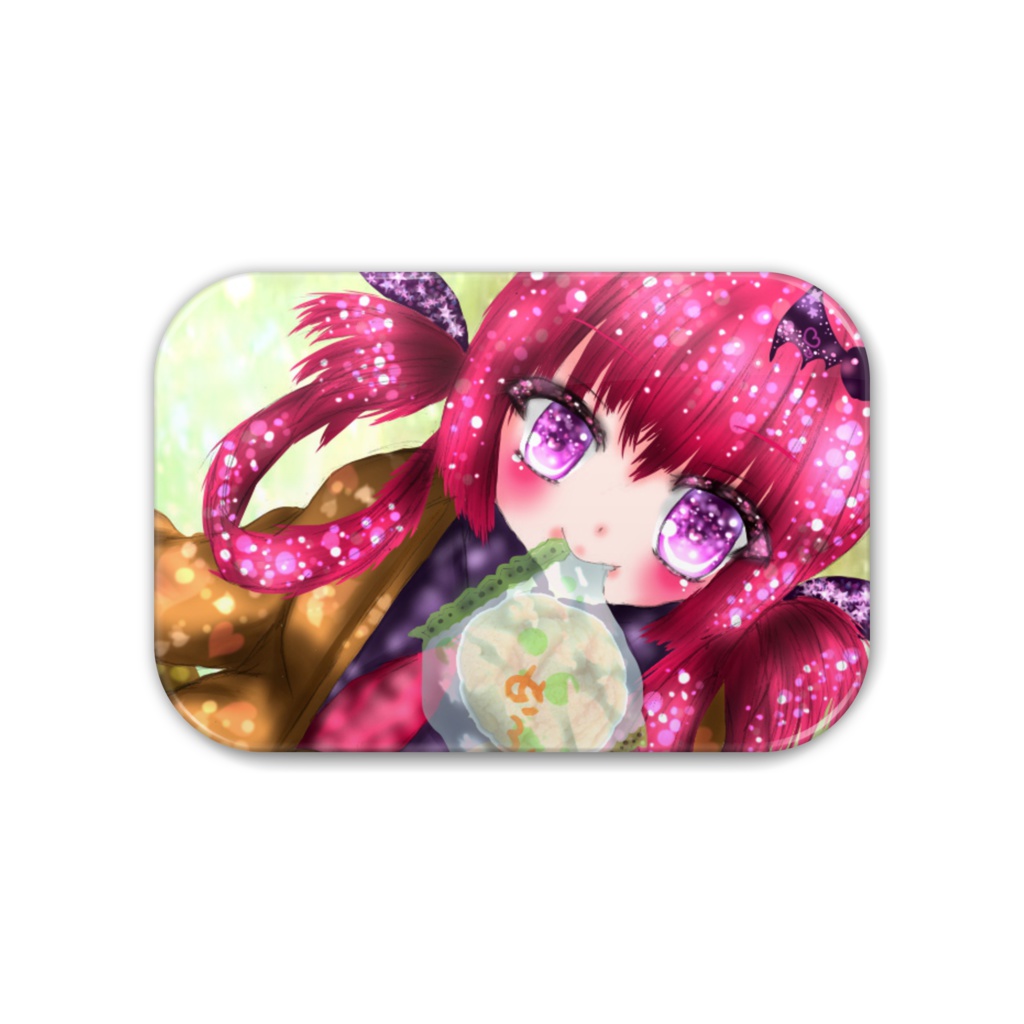 きらきらさたぁにゃ缶バッヂ