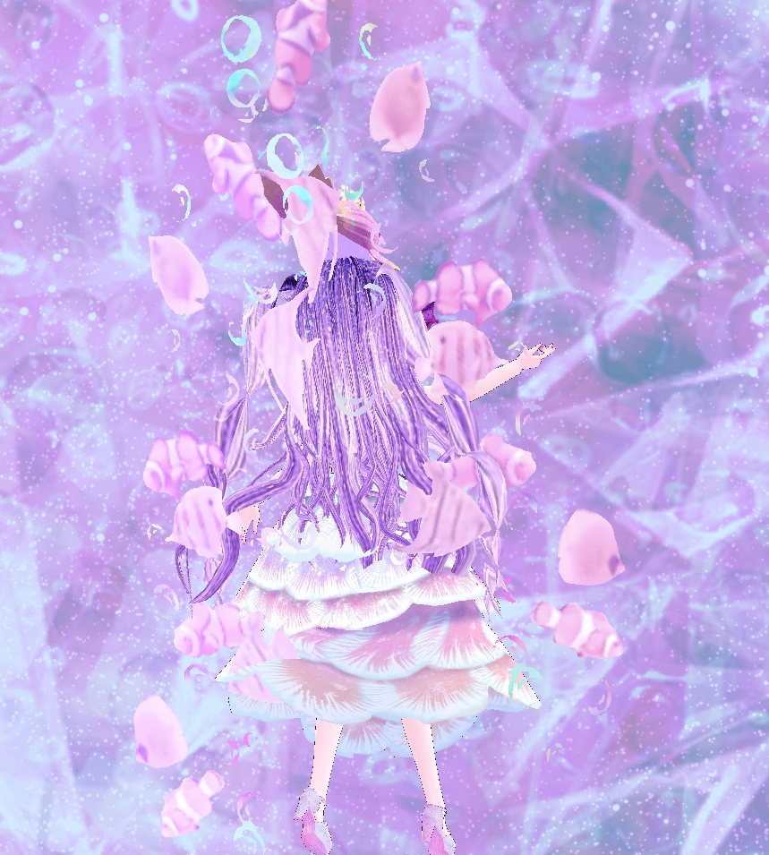 【Vroid衣装】ゆめかわマーメイドコーデ