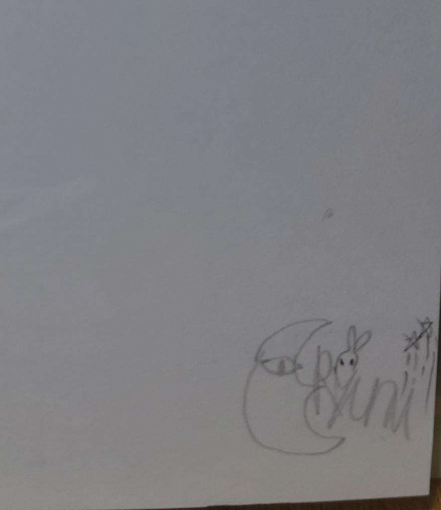 【一点物】鉛筆画イラスト 夏シリーズ(前編)2種 ポストカード直書きサインあり